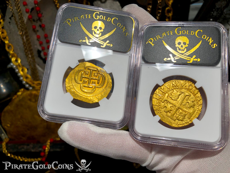 Mexico 8 Escudos 1714 "1715 Fleet Shipwreck" NGC 62 11