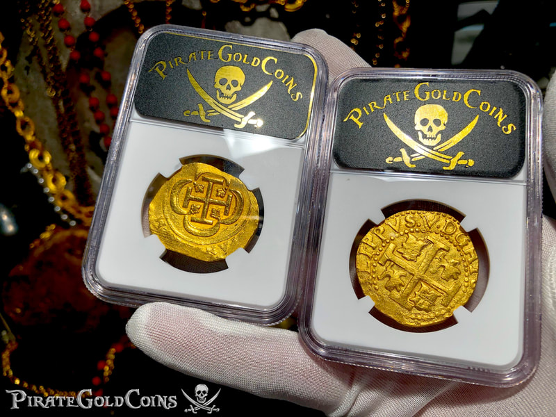 Mexico 8 Escudos 1714 "1715 Fleet Shipwreck" NGC 62 5