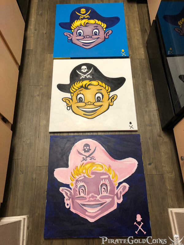Treasure Paintings by JR Bissell: "Loot Boy" 11