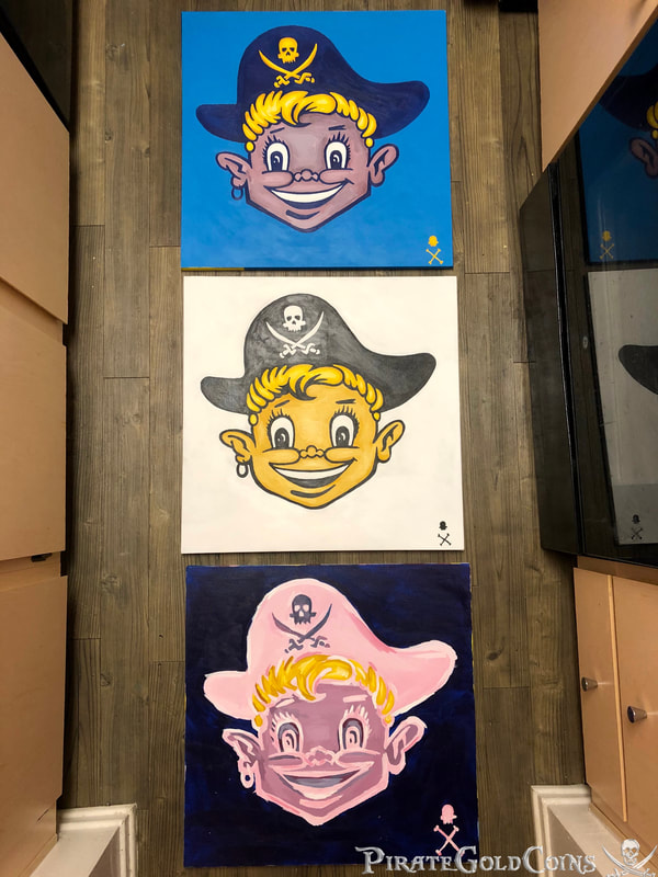 Treasure Paintings by JR Bissell: "Loot Boy" 12