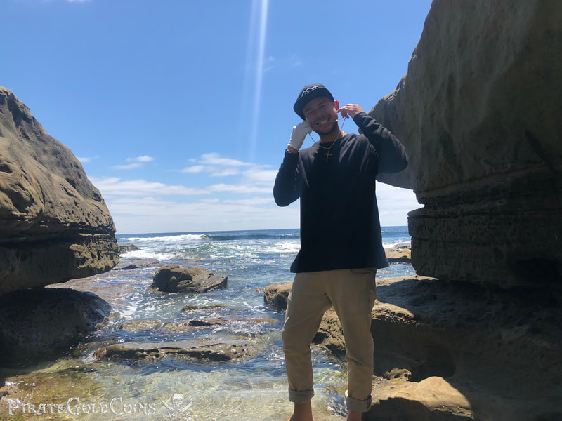 Gold Filigree Cross/ Crucifix & Olive Blossom Chain from 1715 Fleet Shipwreck 23