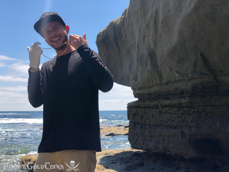 Gold Filigree Cross/ Crucifix & Olive Blossom Chain from 1715 Fleet Shipwreck 19