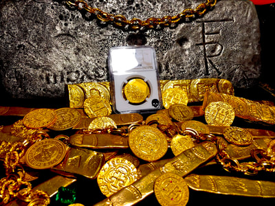 Mexico 8 Escudos 1715 "From the Fleet Shipwreck" NGC 63 16