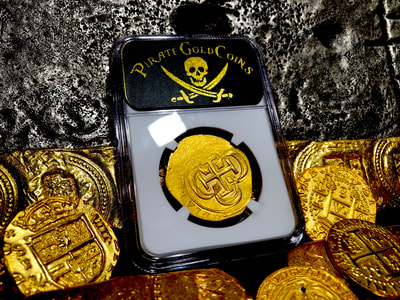 Mexico 8 Escudos 1715 "From the Fleet Shipwreck" NGC 63 26