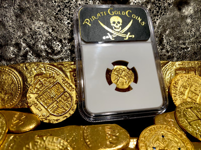 Mexico 1 Escudo 1704 "Only 1 Known - Fleet Shipwreck" NGC 61 5