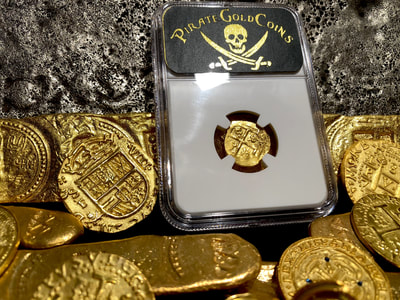 Mexico 1 Escudo 1704 "Only 1 Known - Fleet Shipwreck" NGC 61 7