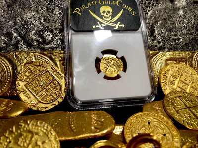 Mexico 1 Escudo 1704 "Only 1 Known - Fleet Shipwreck" NGC 61 8