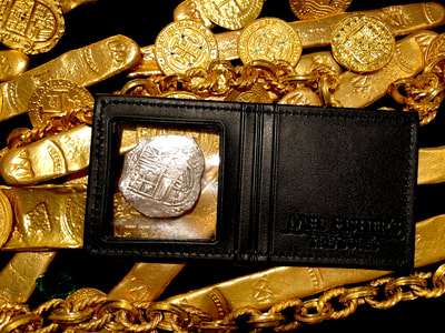 Atocha 8 Reales 1622 "Mel Fisher COA" Grade 1 Pirate Gold Coins Shipwreck 6