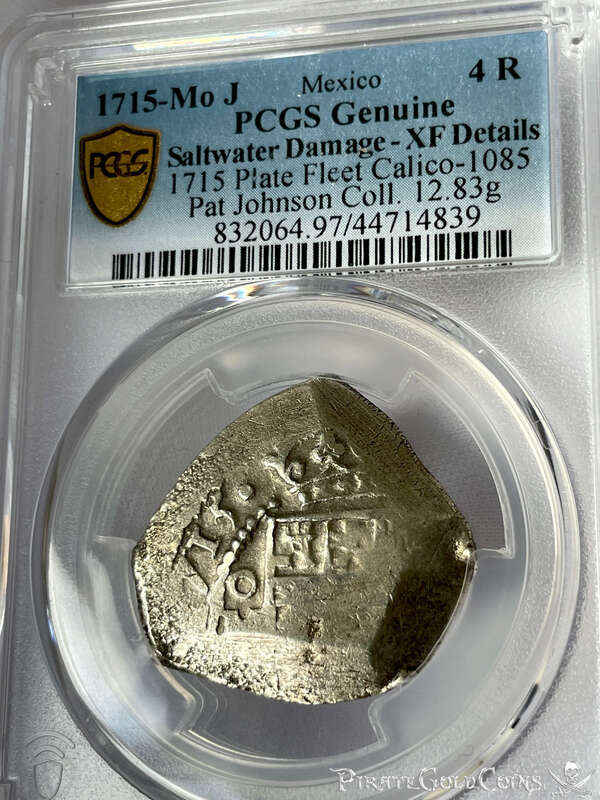Bolivia 4 Reales Dated 1715 "1715 Fleet Shipwreck" PCGS XF 2