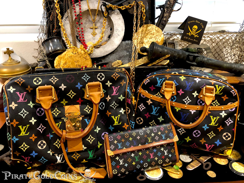 Louis Vuitton Takashi Murakami Wallet Black Monogram Purse 9