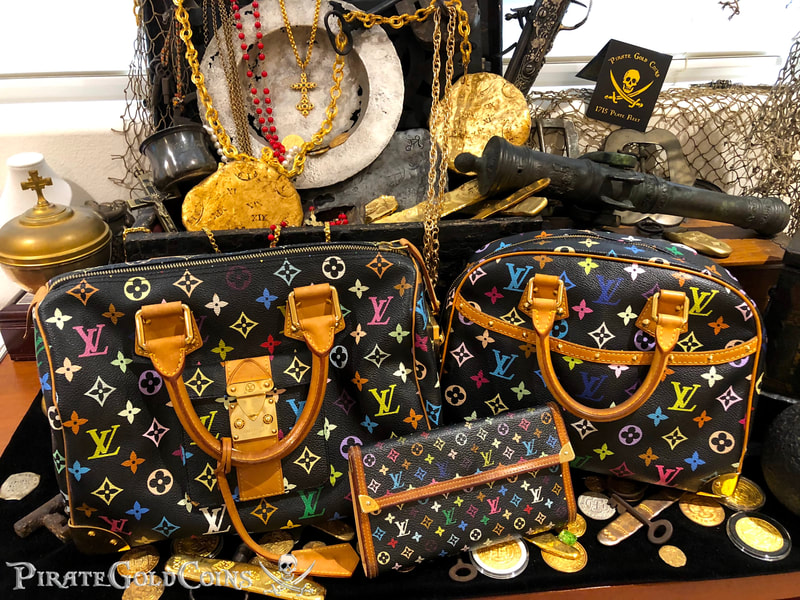Louis Vuitton Takashi Murakami Trouville Hand Bag Black Monogram Purse 11