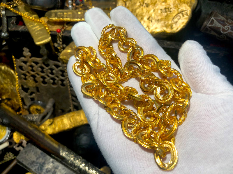 Reproduction Money Chain 24" over 4 OZ with a length of 24 Inches 2