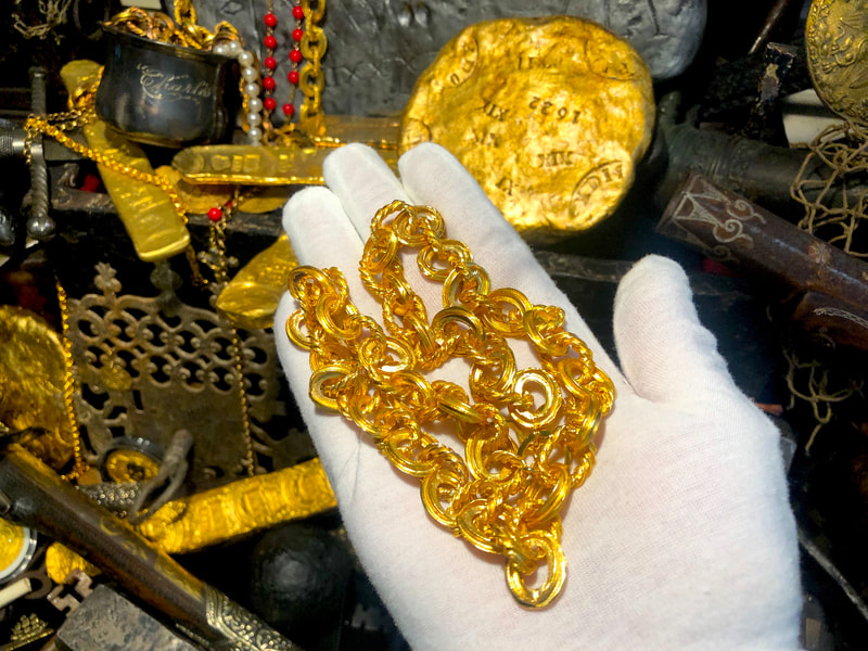 Reproduction Money Chain 24" over 4 OZ with a length of 24 Inches 4