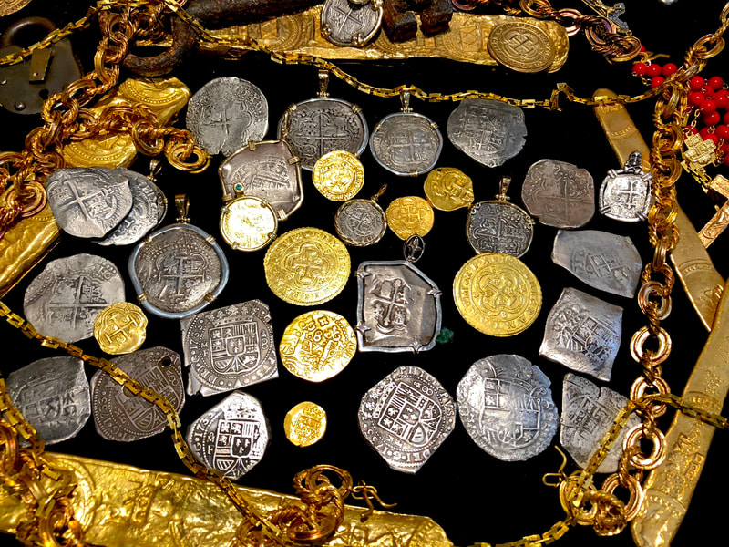 Mexico (Guatemala Counting Mark) 1733 Klippe with Hole for Jewelry 13