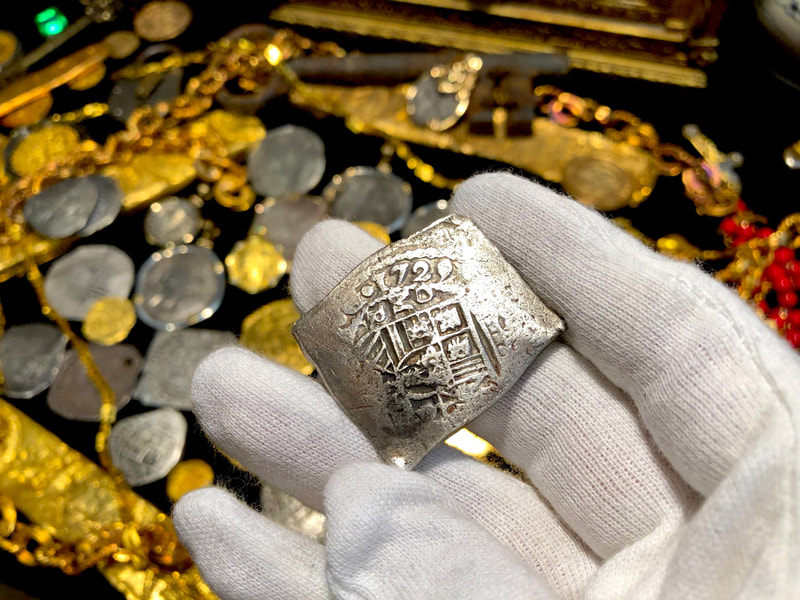 Mexico 8 Reales 1729 "Dated- from Rooswijk 1739 Shipwreck" RAW 5