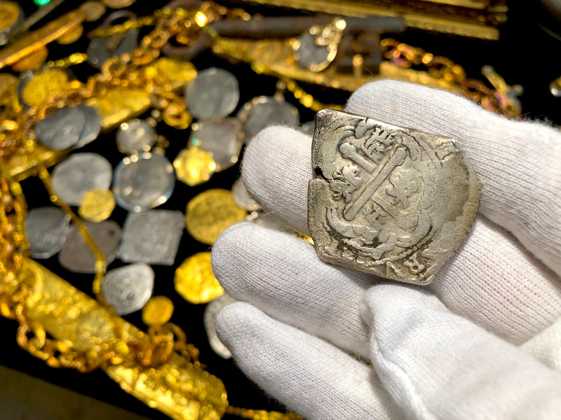 Mexico 8 Reales 1715 "1715 Fleet Shipwreck" Lou Ullian signed Cert 3