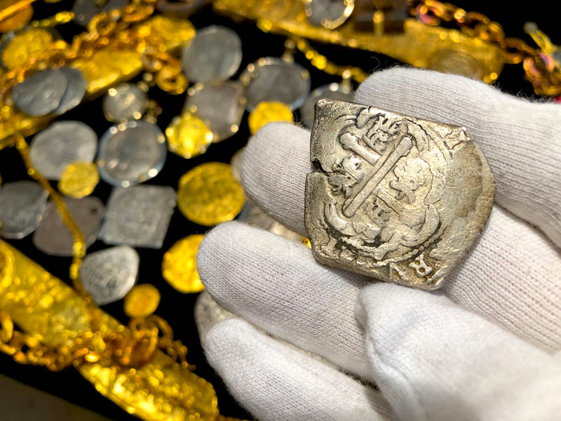 Mexico 8 Reales 1715 "1715 Fleet Shipwreck" Lou Ullian signed Cert 4