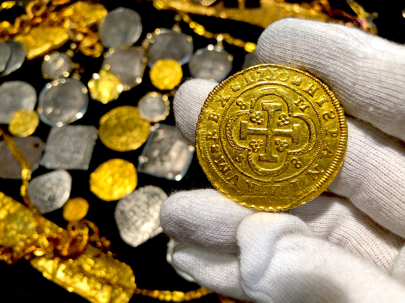 Spain 8 Escudos 1710 "Dated" RAW 2