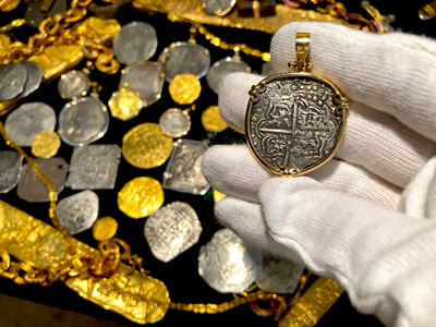 Bolivia 4 Reales "Atocha Shipwreck" Grade 2 Mel Fisher Database 3