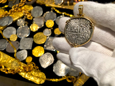 Bolivia 4 Reales "Atocha Shipwreck" Grade 2 Mel Fisher Database 4