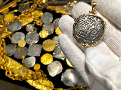 Bolivia 4 Reales "Atocha Shipwreck" Grade 2 Mel Fisher Database 7