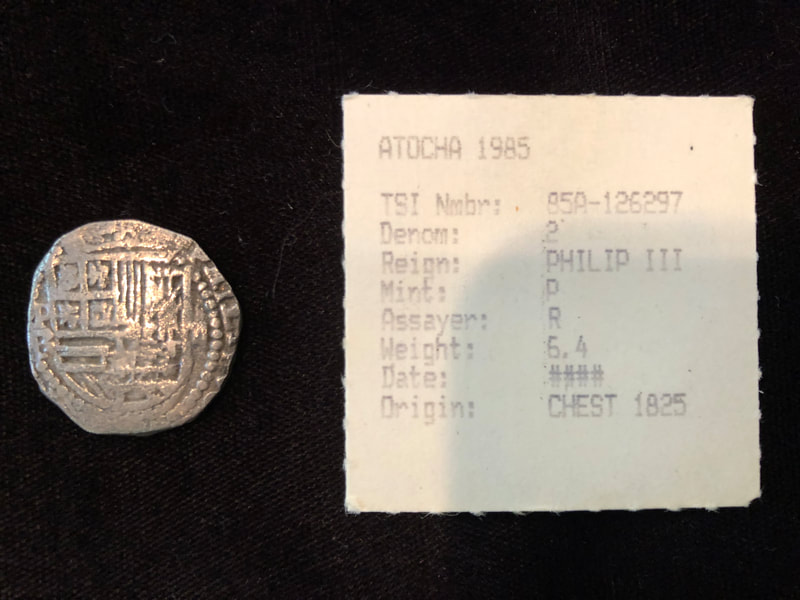 Bolivia 4 Reales Philip III from Atocha 1622 Shipwreck 4