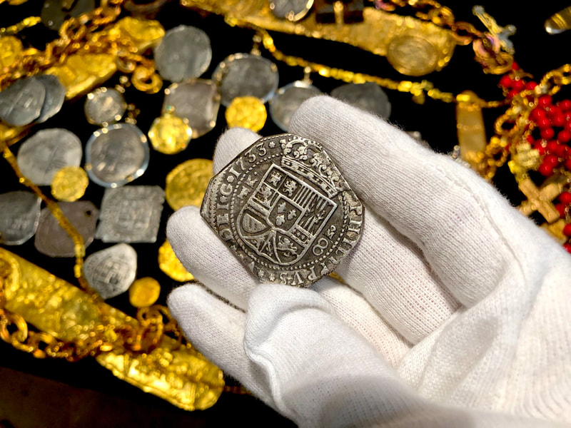 Mexico 8 Reales 1733 Klippe "Almost Full Crown" RAW 2