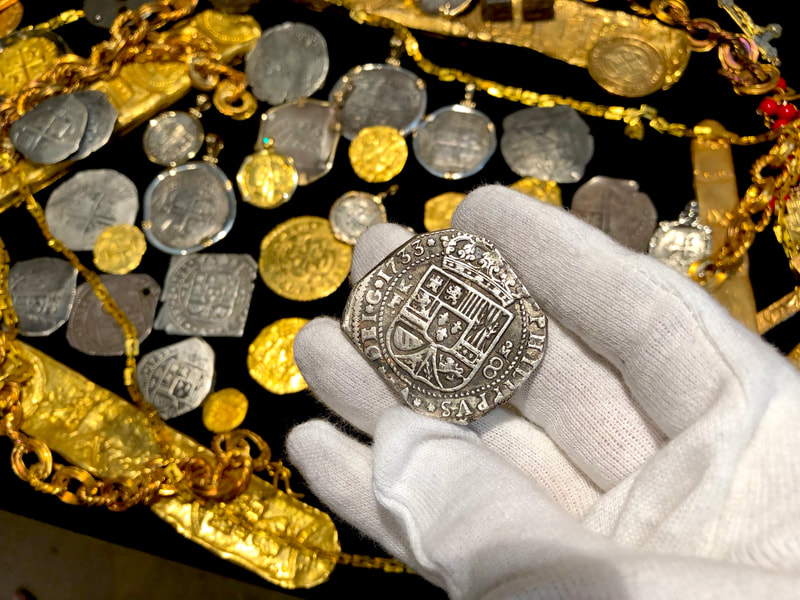 Mexico 8 Reales 1733 Klippe "Almost Full Crown" RAW 5