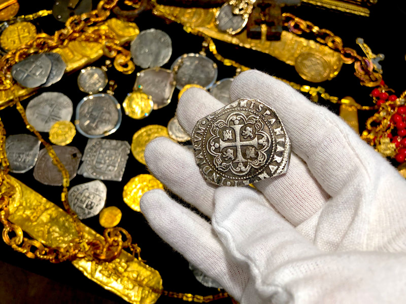 Mexico 8 Reales 1733 Klippe "Almost Full Crown" RAW 6