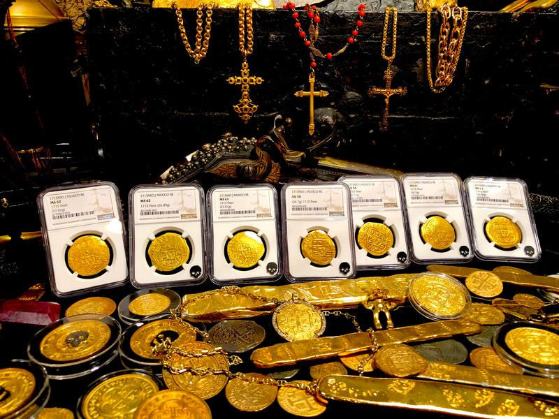 Gold and Coral Rosary from the 1715 Fleet Shipwreck 6