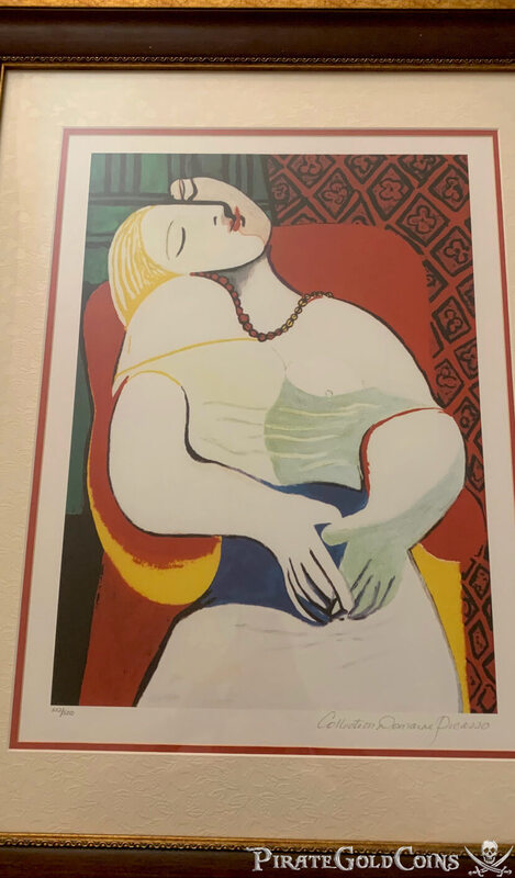 Pablo Picasso "The Dream or Le Reve" 322/500 Limited Print 2