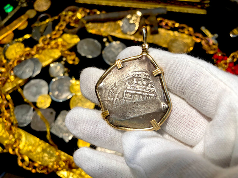 Mexico 8 Reales 1714 "From 1715 Fleet Shipwreck" w/ Real 8 Co. COA 2