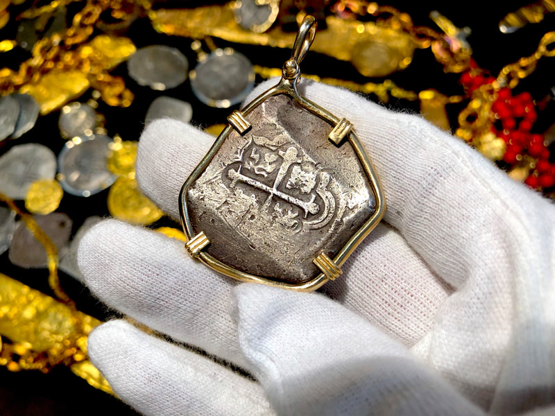 Mexico 8 Reales 1714 "From 1715 Fleet Shipwreck" w/ Real 8 Co. COA 5