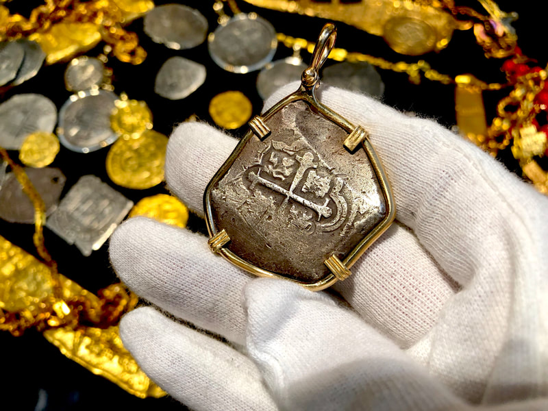 Mexico 8 Reales 1714 "From 1715 Fleet Shipwreck" w/ Real 8 Co. COA 7