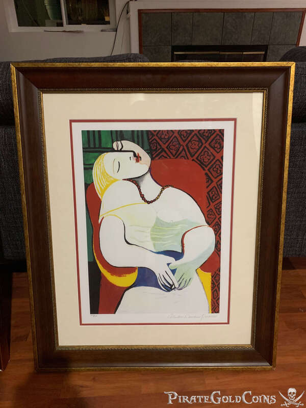 Pablo Picasso "The Dream or Le Reve" 322/500 Limited Print