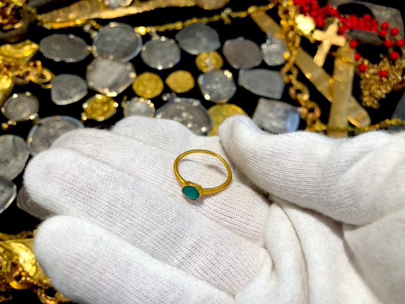 1715 Fleet Gold Amethyst Ring (w/ Real 8 COA) Authentic Treasure Jewelry 5