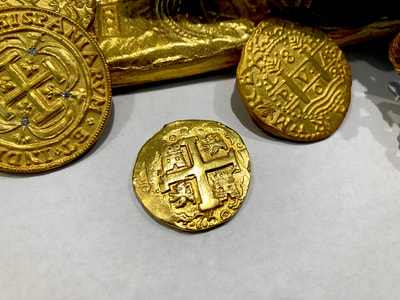 Peru 8 Escudos 1750 "Double Date- La Luz Shipwreck" Raw 2