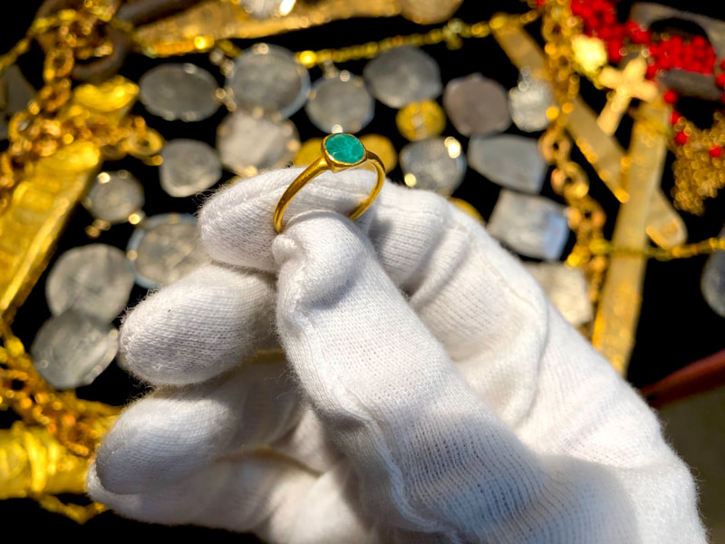 1715 Fleet Gold Amethyst Ring (w/ Real 8 COA) Authentic Treasure Jewelry 8