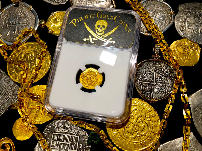 Mexico 1 Escudo 1712-15 "1715 Plate Fleet Shipwreck" NGC 64 4