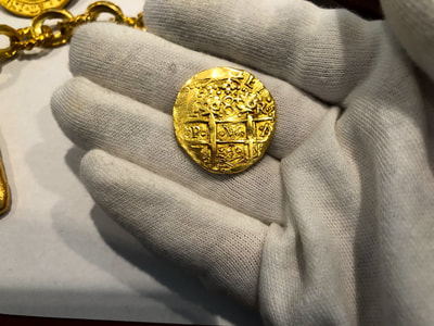 Peru 8 Escudos 1750 "Double Date- La Luz Shipwreck" Raw 12