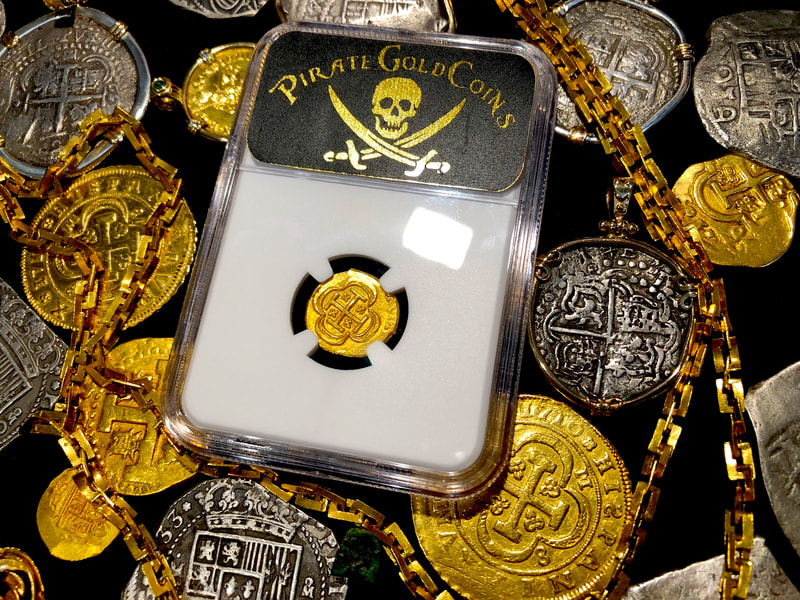 Mexico 1 Escudo 1712-15 "1715 Plate Fleet Shipwreck" NGC 64 5