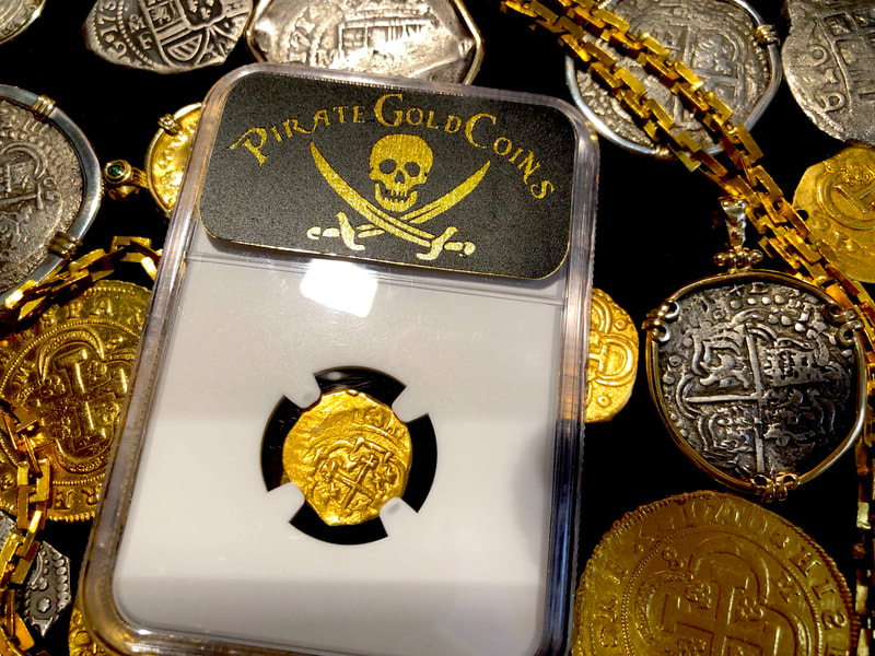 Mexico 1 Escudo 1712-15 "1715 Plate Fleet Shipwreck" NGC 53 5