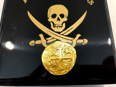 Peru 8 Escudos 1750 "Double Date- La Luz Shipwreck" Raw 5