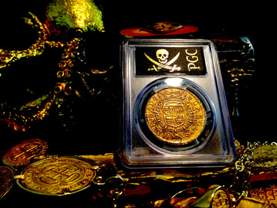 Spain  8 Escudos  1700  "Charles II"  PCGS 50 7