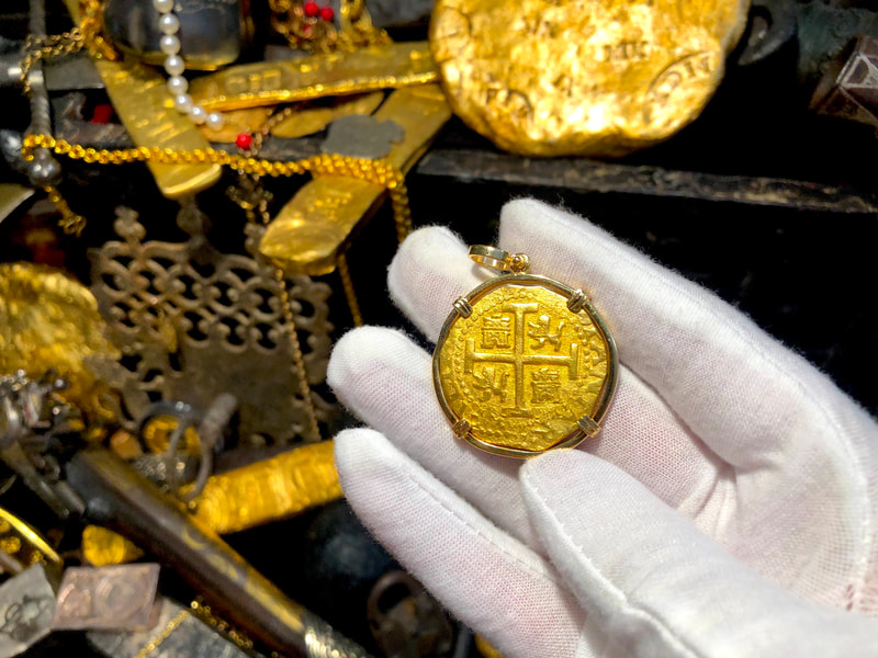 Peru 8 Escudos 1712 Treasure Jewelry 5