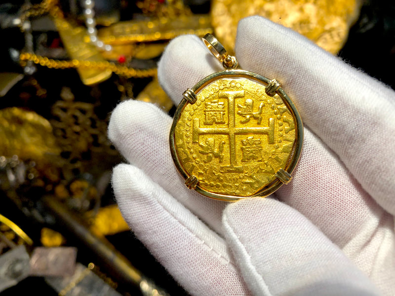 Peru 8 Escudos 1712 Treasure Jewelry 7