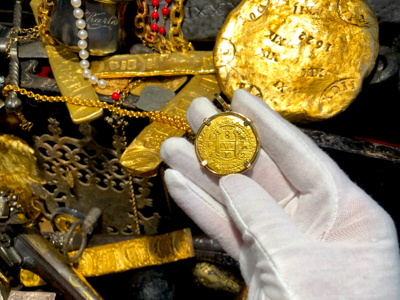 Peru 8 Escudos 1712 Treasure Jewelry 22