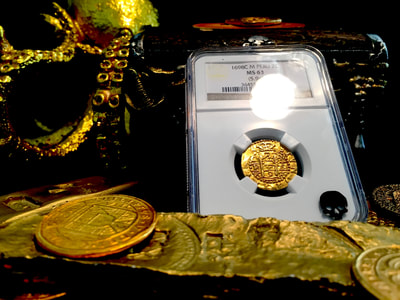 Peru  2 Escudos  1698  "2nd Finest- Royal Like!"  Lima Cut  NGC 63 5