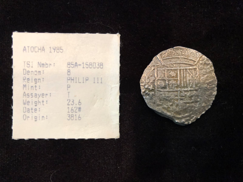 Bolivia 8 Reales Philip III Dated 1620 from Atocha Shipwreck 3