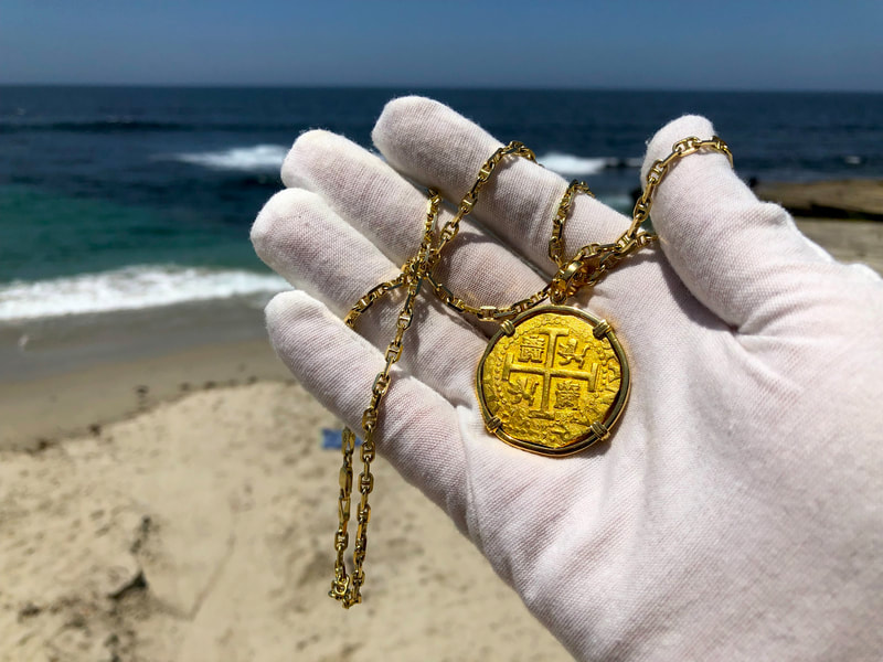 Peru 8 Escudos 1712 Treasure Jewelry 8